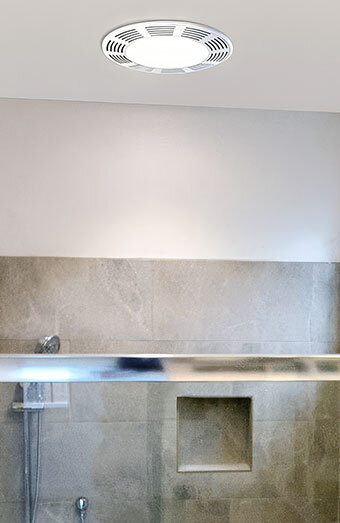 Above Shower Exchaust Fan